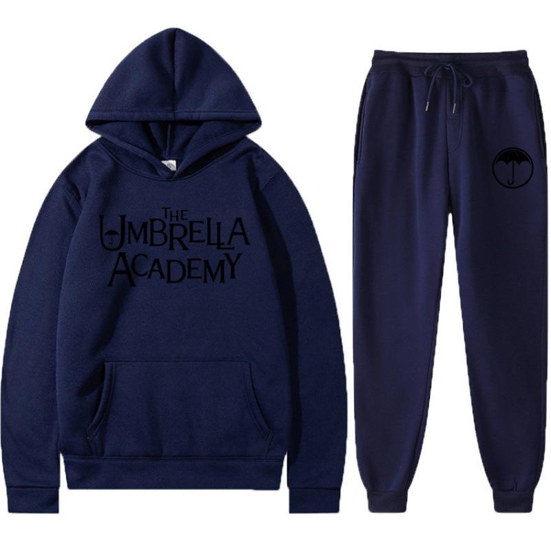 The Umbrella Academy Hooded Sweatshirt Casual Sports Pants Set