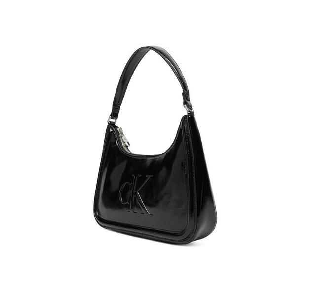 Calvin Klein Bold Ck Metallic Shoulder Bag