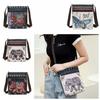 Butterfly Cute Elephant Cloth Bag Large Capacity Animal Shoulder Bag  Storage Bag
