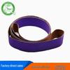Deer Brand Zirconia Alumina Sanding Belt, 2100x50mm P40, Purple, for Metal and Stainless Steel.