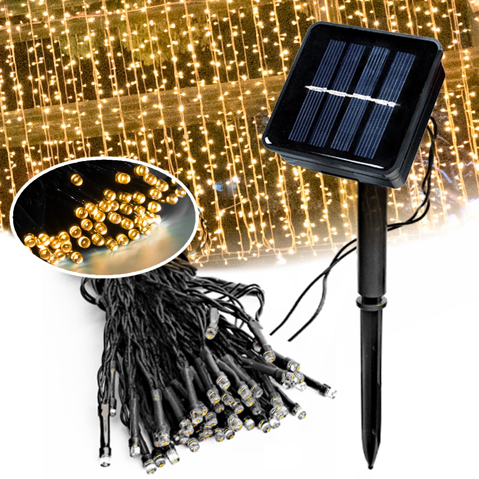 

Rainproof LED Solar String Lights for Yard, Garden, and Lawn Decorations 7m 50 LEDs