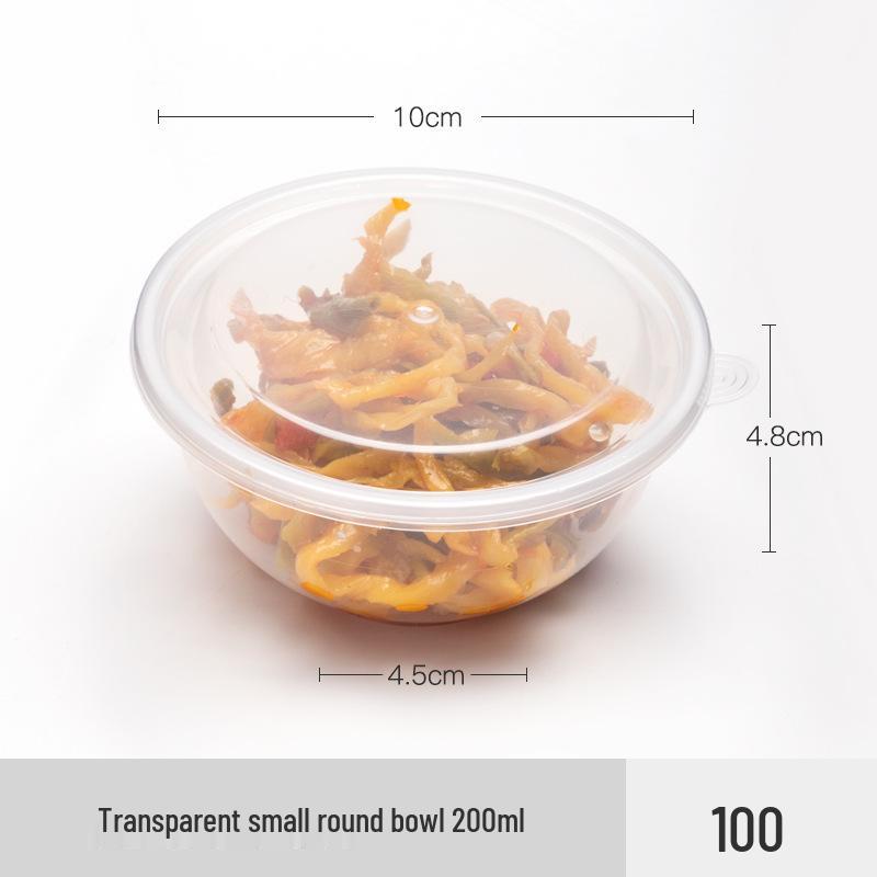 Petunia 100-Pack Disposable Plastic Sauce Cups for Seasoning and Fresh-Keeping