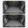 For New Tesla Model Y 3 Highland 2017 To 2025 2025 Chessboard Style Rear Trunk Mat Complete Coverage Cargo Liner All-weather