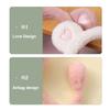 Heart Bear Student Ear Warmers Moving Jumping Ears Plush Ear Muffs Cute Gift  for Ladies Girls