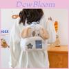 Cute Animal Plush Backpack With Nylon Material For Casual Travel And Light Load