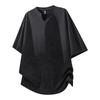 Men's Summer 2026 Tie-Dye V-Neck Short-Sleeve T-Shirt - Loose and Trendy Brand Pullover