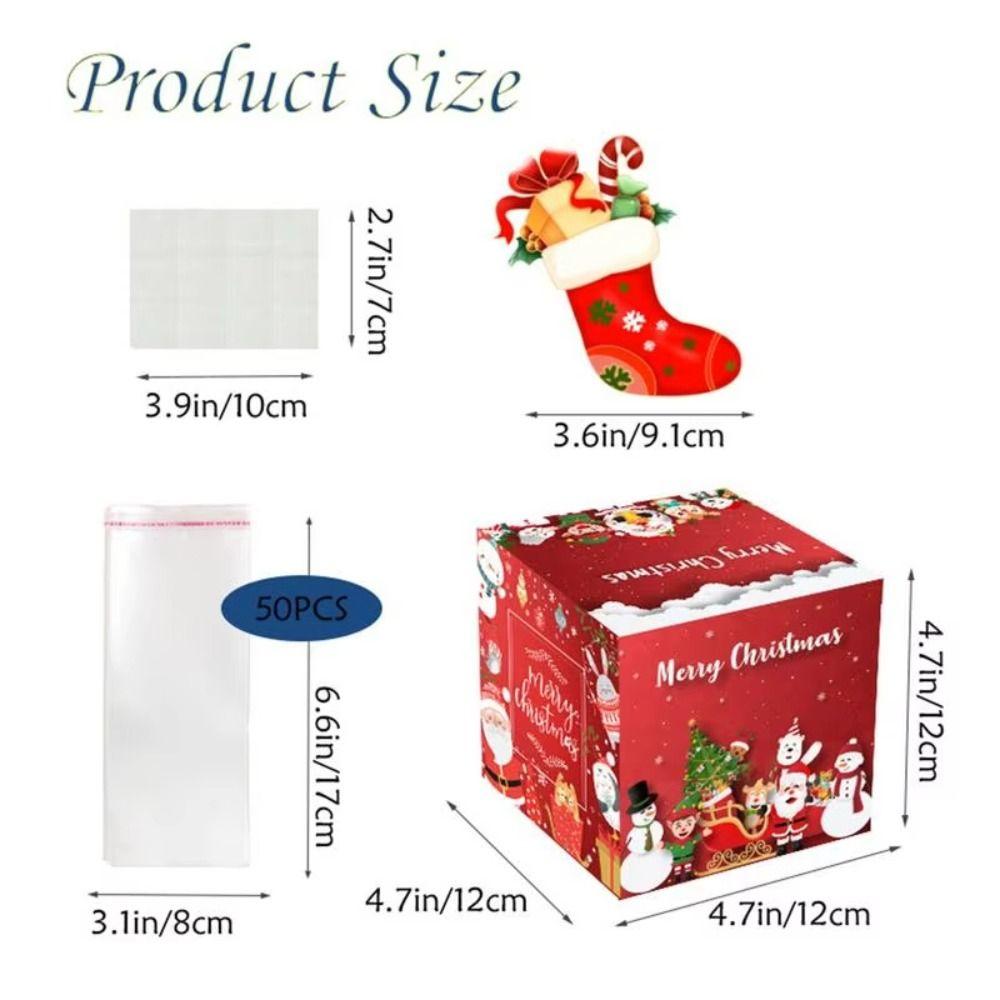 Money Roll Pull Out Christmas Money Box Christmas Stockings Design Cash Gift Box  New Year