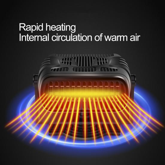 8301 Car Fan Heater Multipurpose Quick Heating 12V Auto Heating Machine