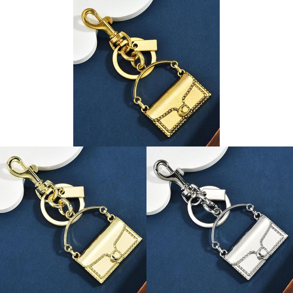 Nautical Metal Bag Charm Keychain With Gold Silver Finish For Fashion Accessories