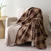 Luxury Faux Cashmere Double-Layer Blanket - High-End Feel & Cozy Air Conditioning Cover