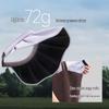Beneunder Women's Lightweight Black Vinyl Shell Sun Hat