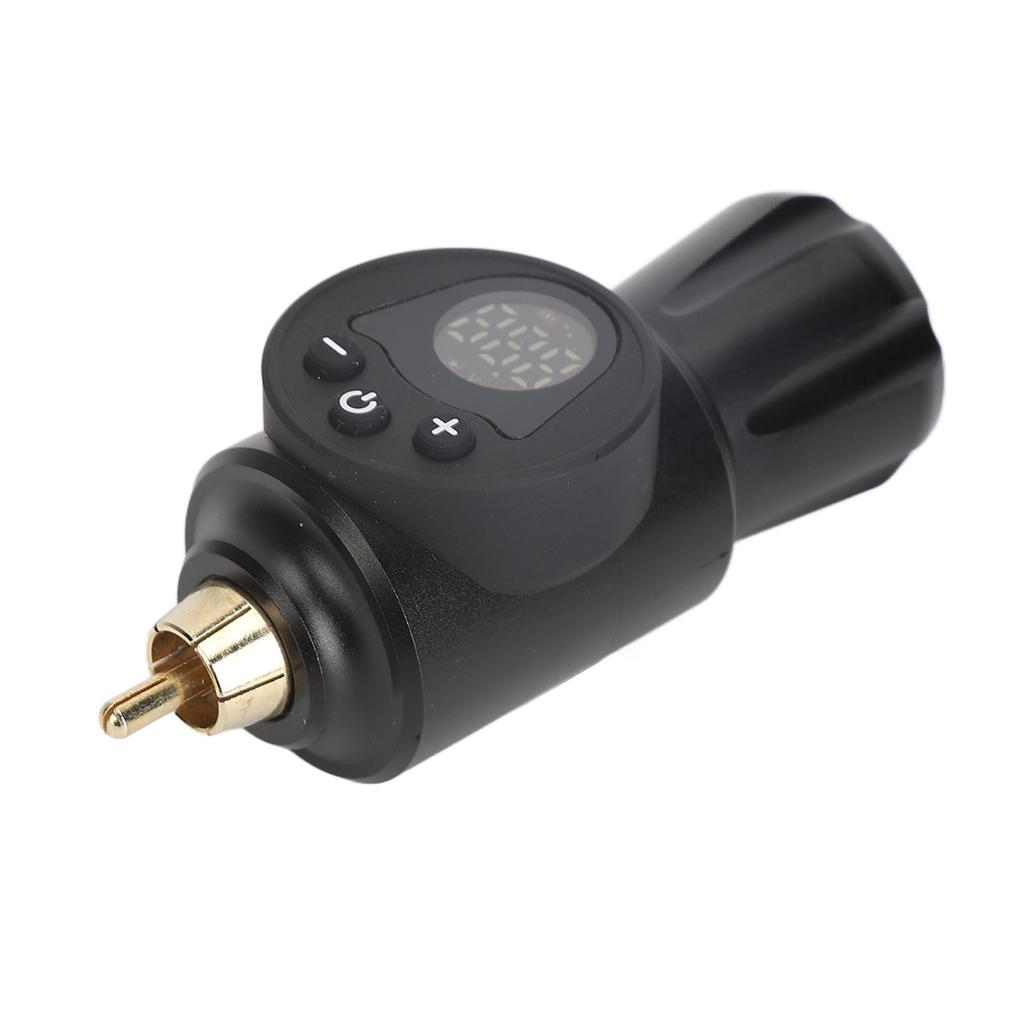 Mini RCA Tattoo Power Bank Supply Portable Swallow Tailed LCD Display Cordless Tattoo Battery