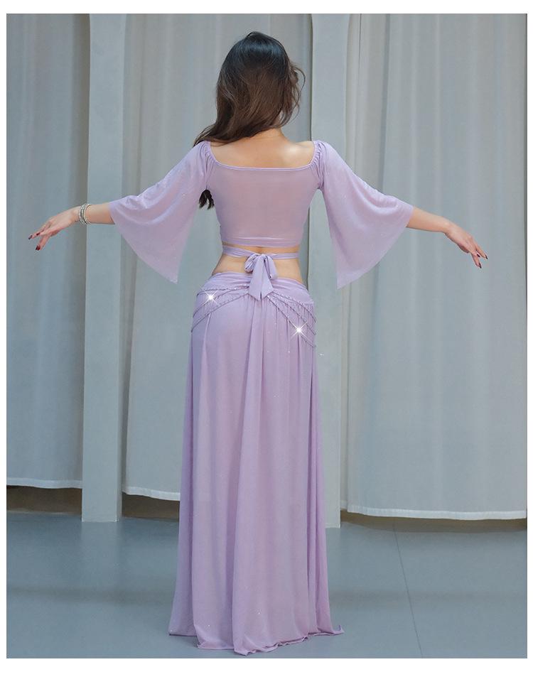 Conjunto de Disfraz de Malla Adelgazante para Danza del Vientre Nuevo 2025