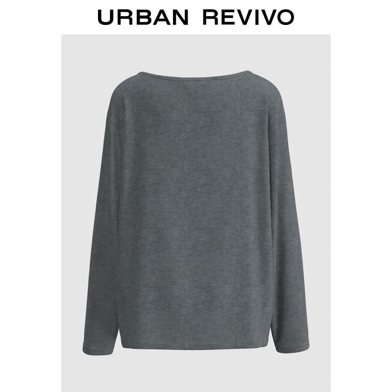 UR Women s Letter Print Loose Long Sleeve T-shirt S