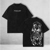 Albedo Printed Tee Anime Overlord Clothing Men Women Vintage Washed Hot Product Tshirts Short Sleeve Tshirt Washed Retro Fashion
