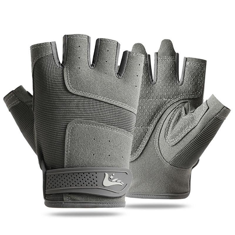 

Фитнес-перчатки для мужчин и женщин, уличные, противоскользящие, износостойкие, удлиненные, расширенные, с защитой запястья, спортивные, дышащие, для езды, против кальцификации XL