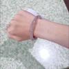 Thick round bracelet jingle bracelet glass imitation jade ancient style accessories forbidden girlfriend Xiaohongshu same style recommended 
