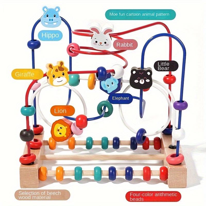Toys for Infants, Puzzles Wrapped In Beads, Toys for Toddlers To Figure Out And Learn About The World