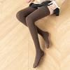 1 Pair 80cm Japanese Style Solid Color High Elasticity Non-slip Silicone Thigh Stockings Autumn Winter Women Over Knee Socks