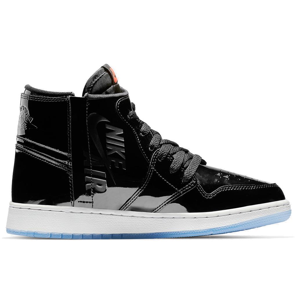 New JORDAN 1 Rebel Xx Black Patent Women's AR5599-001