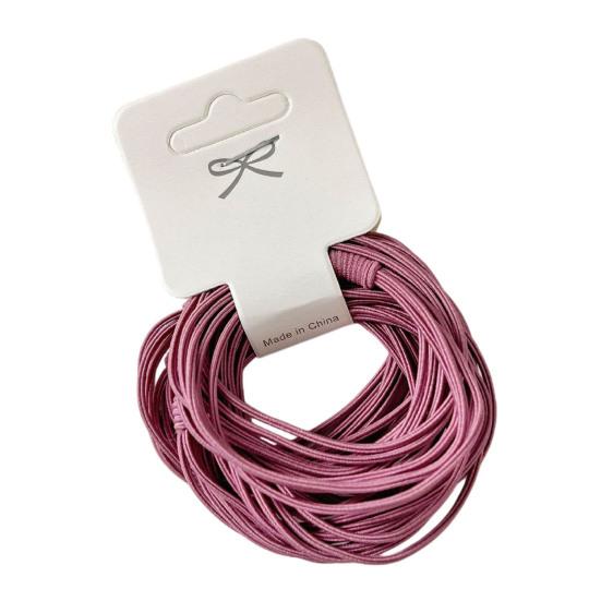

10Pcs Women Hair Ties Korean Style Hair Elasticity Hair Bands Strong Toughness Small Ponytail Holders
