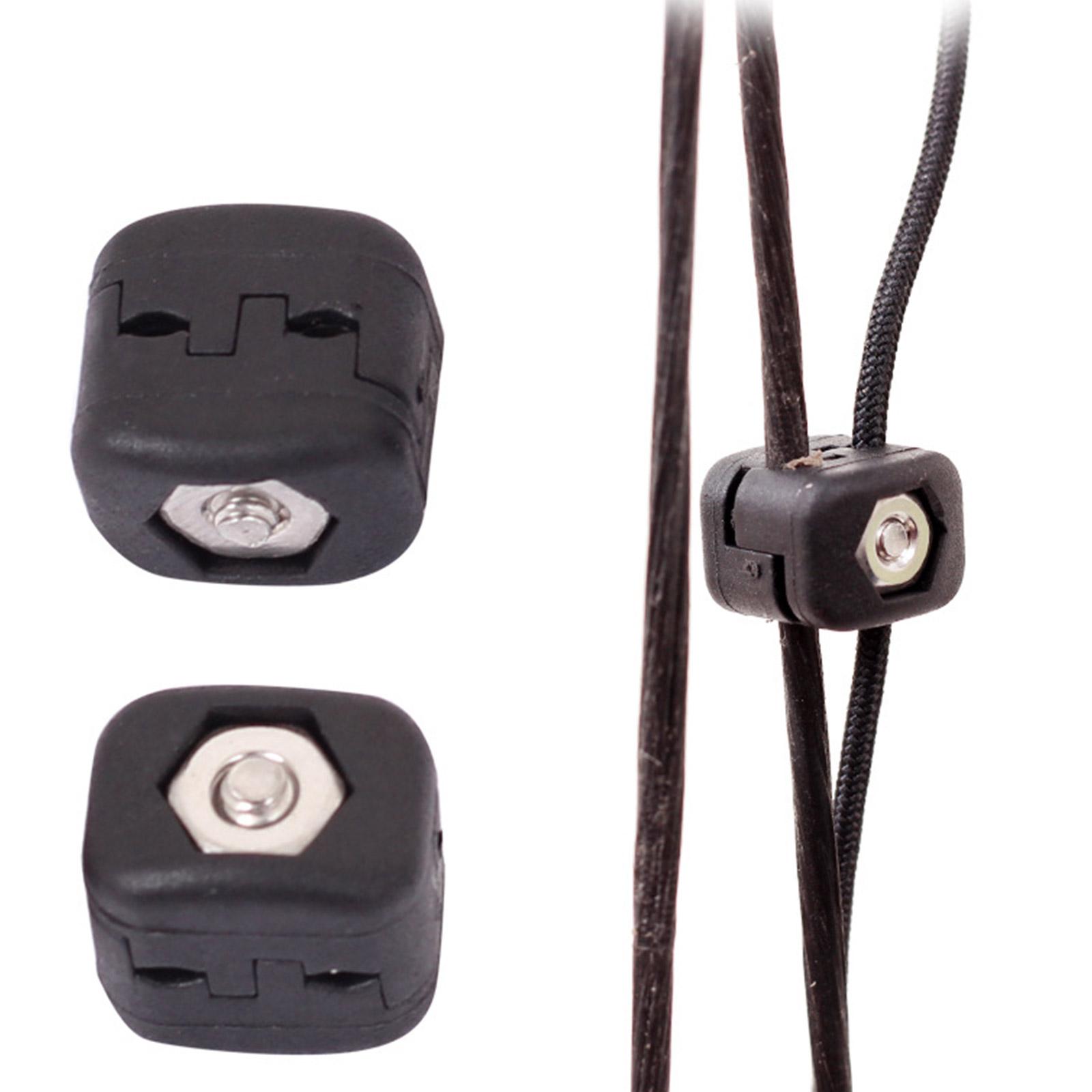 

5Pcs Compound Bow Fastener Clip Drop Away Arrow Rest Clamp Buckle Plastic Cable Fastener Clip Outdoor Hunting Accessory