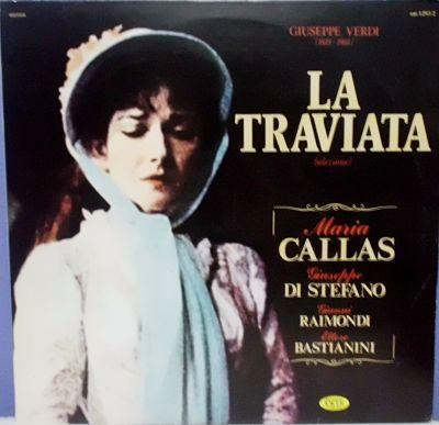 

LP Record GIUSEPPE VERDI MARIA CALLAS La Traviata SM12832 International J 1981 Portugal Classical Used
