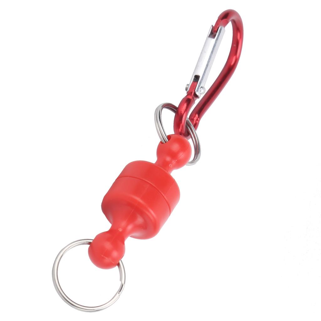 Strong Magnetic Release Holder Carabiner Metal Net Release Clip Keychain Hook for Outdoors