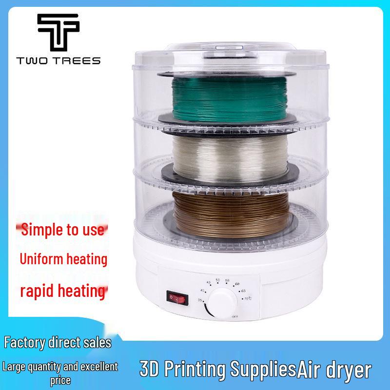 3D Printer Filament Dryer: Moisture & Dust-Proof PLA ABS PETG Air Dryer with Constant Temperature Control