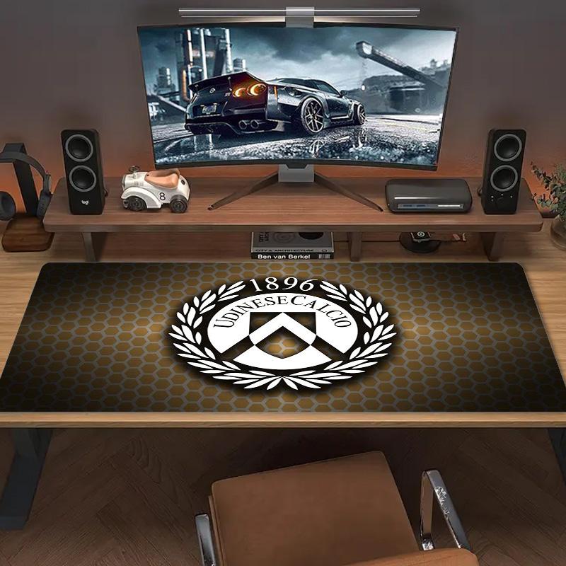 Udinese Calcio Color Mouse Pad Large Gaming Table Cushion Non-slip Laptop Tablet Big Mousepad XXL Mat Mini PC Playmat With Lock edge