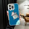 Anime GIBI S-Susuwataris Cute Soft Phone Case for iPhone 15 16 17 Pro Max 17Air 16E 14 Plus 13 12 Mini Shockproof Cover Back She