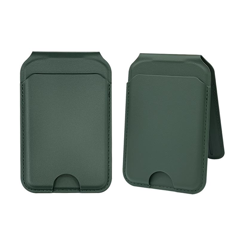 MagSafe Card Holder Case for Apple: Universal Folding Wallet with Magnetic Stand
