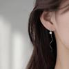 Elegant Women's 925 Sterling Silver Pearl Ear Studs - 2023 Trendy High-End Jewelry