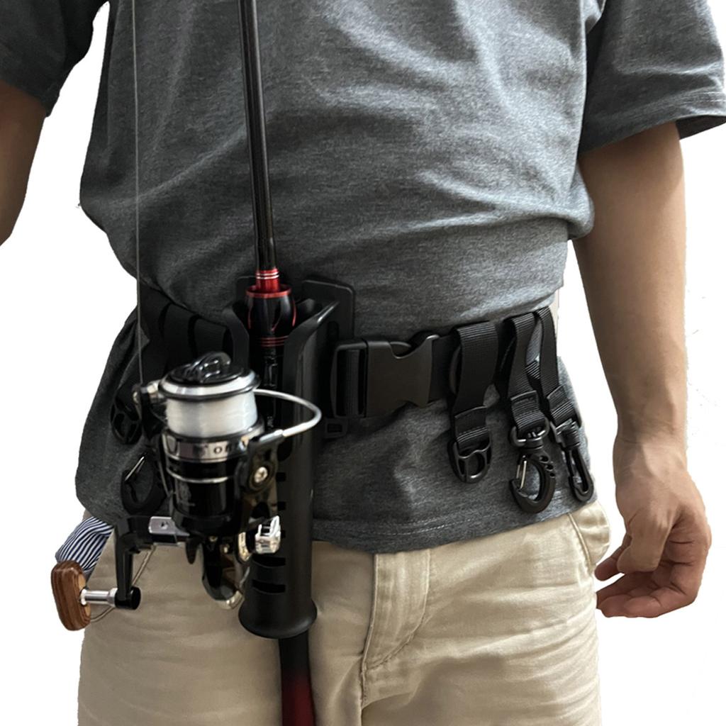 Waist Belt Waist Belt for Wader Adjustable Fishing Wading Belt Nylon Waist Belt with Hook Fishing Waist Belts for Kayaks