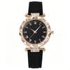Ladies Light Luxury Diamond Starry Sky Roman Face Quartz Watch Belt Women'S Watch Fashion Roman Numeral Watch