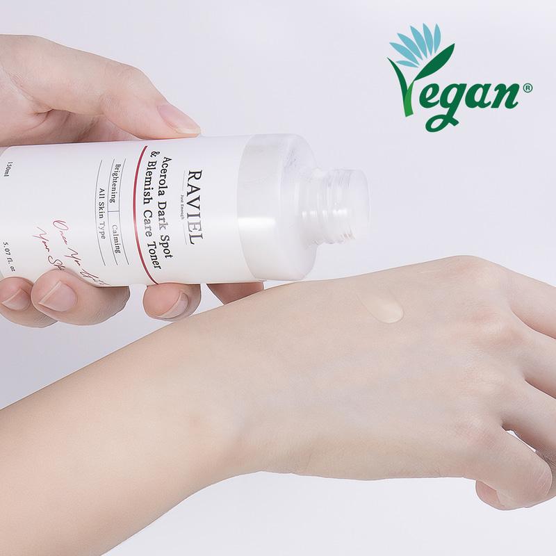 Raviel 3-Day Dark Spot & Blemish Care Brightening Tone-Up Niacin Acerola Toner 150ml
