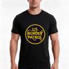 Border Patrol Tshirt Summer Casual Cotton Tee Oversized Streetwear Tops Vintage Graphic Print Loose Fit Short Sleeve