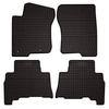 Dywaniki Samochodowe Gumowe Do: Toyota Land Cruiser J150 Terenowy (2009-) - Czarne, Dopasowane