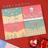 24 pcs Christmas Greeting Card Mini Christmas Blessing Greeting Cards Envelope New Year Postcard Gift Card Xmas Party