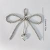 INS Wind Sweet Pearl Bow Bag Pendant Love Pendant Phone Pendant Girl Heart Phone Chain