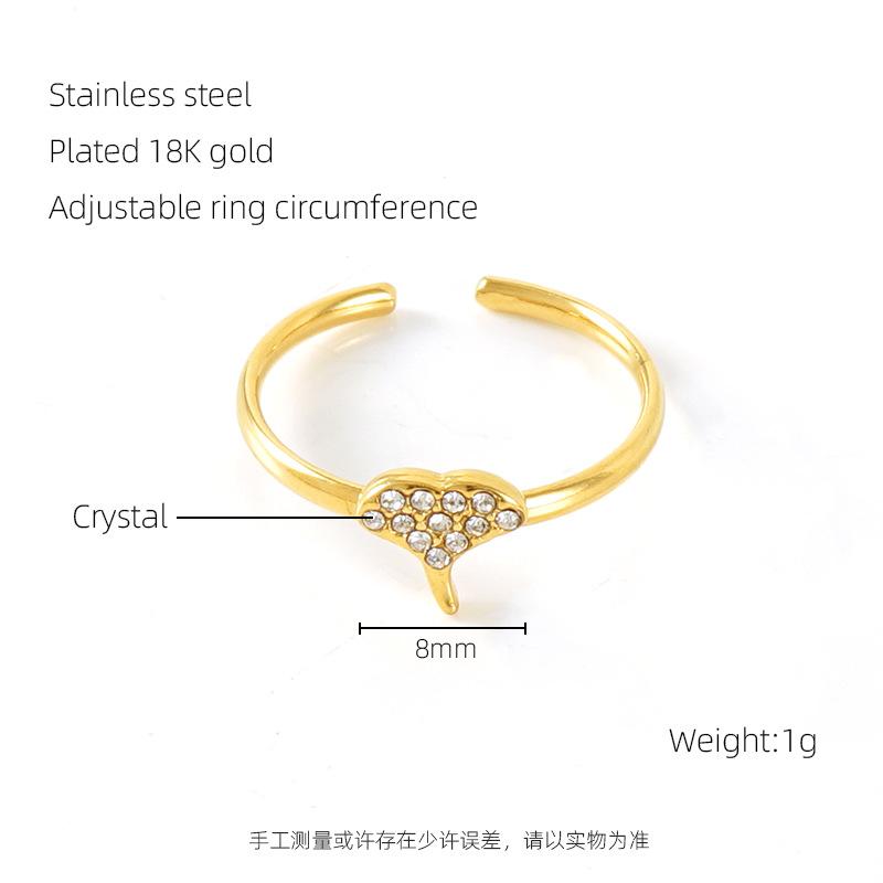 

Кольцо Source из 18-каратного золота с бриллиантами Гинкго Билоба с регулируемой высотой Opening adjustable золотой