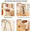 Household Indoor Folding A-Frame Ladder: Multifunctional Clothes and Quilt Drying Rack with Four to Six Steps