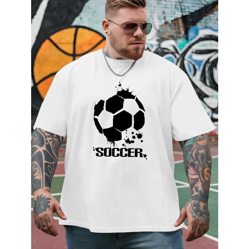 Men's Printed Summer T-Shirts Outdoor Sports And Casual Shirts Men's Loose T-Shirts, Plus Size