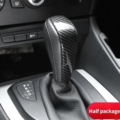 Adesivo Freno a Mano Auto in ABS Fibra di Carbonio Copertura Guscio Pomello Leva Cambio Per BMW Serie 3 E91 E90 E92 E93 2006-2012 Accessori Tuning