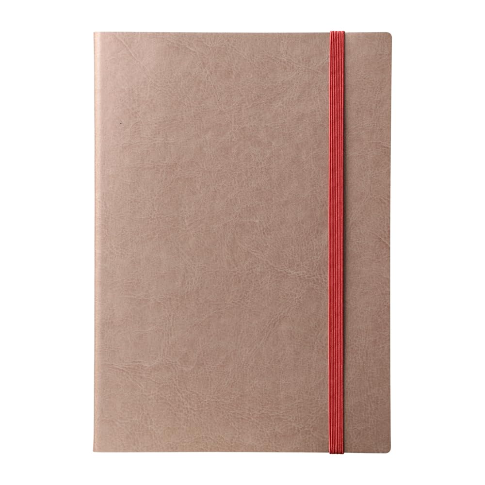 Grid notebook using notebook A5 EDiT Champagne Gold paper, size, EDI-NB23-CG