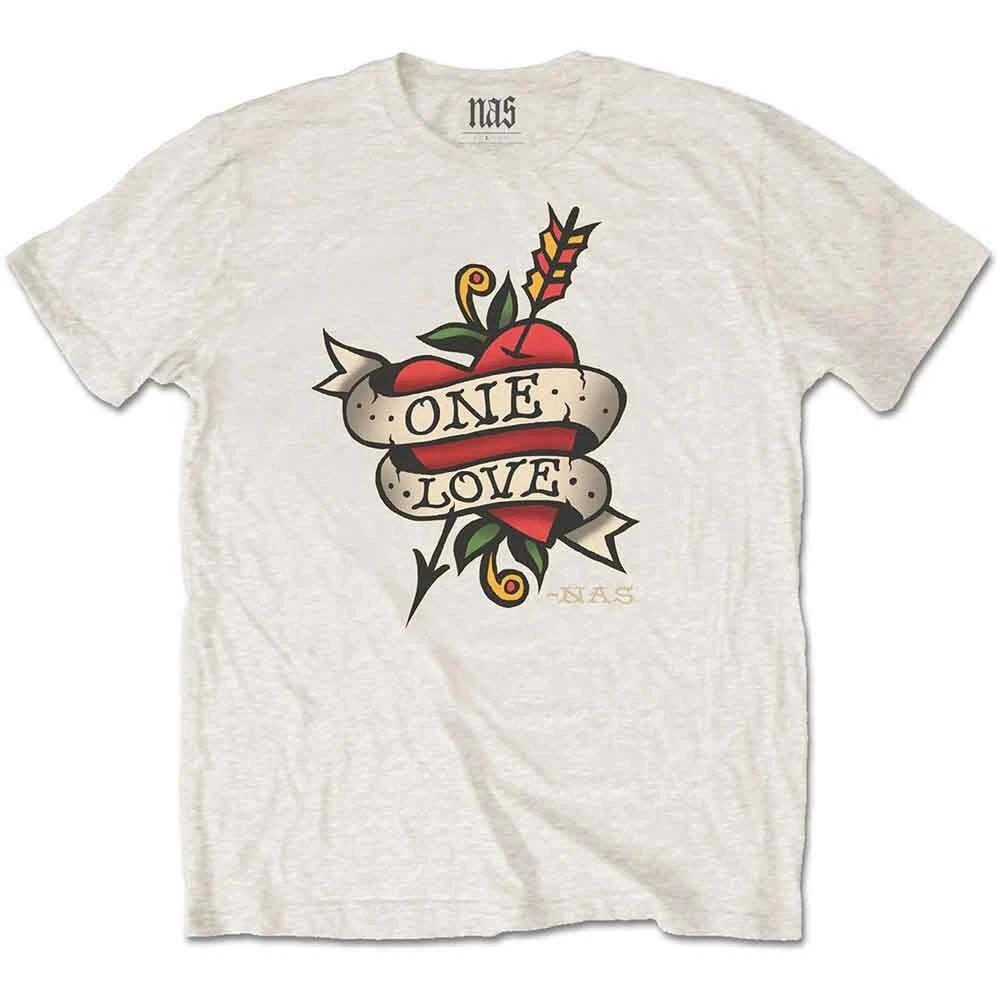 Nas NASTS02MNAT03 T-Shirt, Natural, Large S