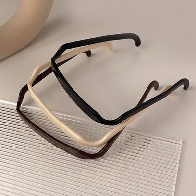 Kadın Hairband Elastik Kıvırcık Saç Organizasyon kaymaz Düz Renk Pürüzsüz Görünmez Kare Kafa Bandı Güneş Gözlüğü Kafa Bandı Kadın saç aksesuarları