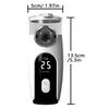 Medical Silent Mesh Nebulizer Portable USB Nebulizer Wihe LED Display Medical Silent Ultrasonic Inhaler Timing Steam Device Adult Child