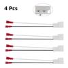 4Pcs Car Speaker Connector Harness Adapter For Mitsubishi Lancer Toyota 72-8104