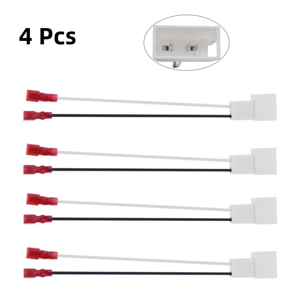 4Pcs Car Speaker Connector Harness Adapter For Mitsubishi Lancer Toyota 72-8104